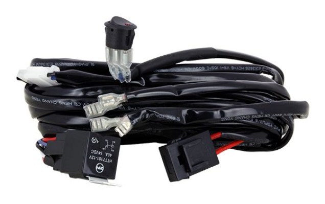 Faisceau Pour Éclairage Additionnel 2m50 Switch pour 2 Eclairages